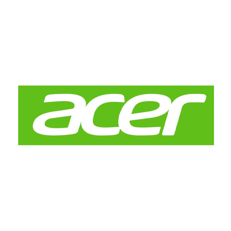 Acer logo in sleek lowercase green font on a white background.